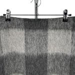 Talbots  Petites Wool Blend Buffalo Plaid Grey Mini Skirt Gray size 4P Photo 2