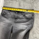 Hidden Jeans  Women's Black Wash Jeans with Frayed Hombre Hem 28 Photo 7