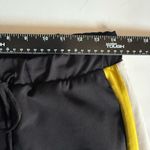 ZARA High Waisted with Side Stripe Trouser Pant Women’s size Medium black jogger Photo 8