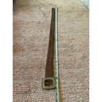 Brown Genuine Leather Women’s Belt 35 In Photo 3