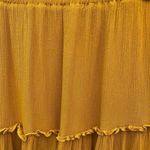 Charlotte Russe Charlotte‎ Russe Terry Cloth Gold Skirt Photo 1