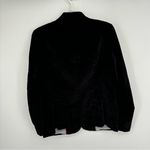 Talbots Aberdeen Black Velvet Two Button Cocktail Blazer Size 8 Photo 5