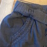 Briggs New York Briggs linen‎ elastic waist roll shorts size S Photo 3