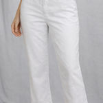 Ruby Rd White Embellished Hem Straight Leg Pants Size 14 (1117) Photo 0