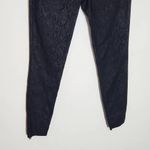 Kut From The Kloth Black Snakeskin Print Ankle Jeans Size 8 Black Skinny Jeans Photo 3