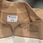 Champion  Authentic Athleticwear Womens Large Tan and White Sweater Photo 1