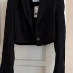 Bershka  Black Cropped Blazer Photo 0