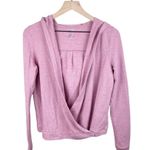 Calia by Carrie Underwood Effortless Wrap Cardigan Hoodie Mesa Rose Pink Medium Photo 3