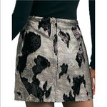 Free People NWT  Skinny Camo Reversible Sequin Lined Mini Skirt Photo 9