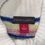 Vince Camuto  Sweater Women's Small Fair Isle Mock Neck Pullover Ski Nordic‎ Photo 3