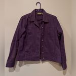 Beautiful vintage purple button up jacket Photo 1