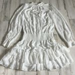 Ramy Brook  White Sashah Star Print Dress Size Small Photo 3