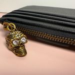 Betsey Johnson Black Floral and Skull Women's Wallet Photo 1