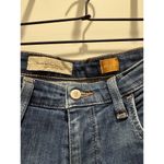 Pilcro and the Letterpress Anthropologie 29 Blue Denim Shorts 5 Pockets Zip 5” Photo 1