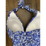 Lauren Ralph Lauren Tropic Floral Halter Print One Piece Swimsuit Photo 5