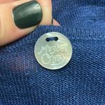 margaret o'leary Margaret O’Leary Linen Blend Crossover Tank Womens Size Medium Navy Photo 1