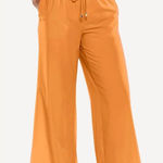 Coolibar Women's Petra Wide Leg Pants Orange size XL NWT UV protection Photo 0