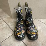 Dr. Martens  Darcy Floral Boots Black Multi Flower Lace Up AirWair Women Size 7 Photo 1
