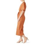 Stylestalker Laurel Jumpsuit Women's XS Orange Cropped Flared Leg V-Neck RTR Photo 13