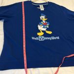 Parks Walt Disney World Donald Duck Crewneck Sweatshirt Royal Blue 2XL Photo 4
