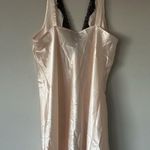 Jones New York Light Pink Mini Slip Dress Lace & Bow Details Size Large Coquette Photo 1