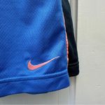 Nike Dri-fit athletic short women's medium blue, navy, peach Photo 1