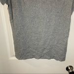 Time & Tru Grey Ribbed Scoop Neck Short Sleeve Tee XL Photo 5