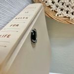 Avon NRT NRT Black Enamel Rhinestone Encrusted Avon Ring “Syrinx” Silver Band Swirl Goth Jewelry Photo 10