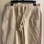 American Eagle  low rise baggy flare stretch beige women 28W NWT Photo 2