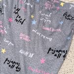 None Gray pajama pants size medium cute quotes love yourself pajamas all day Photo 4
