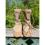 UFCW 8430 Womens Military Army Desert Combat Boots Steel Toe Vibram Sole Sz 5 XW Tan Photo 2