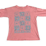 Billabong Crop Block Floral Tee Sz S Photo 0