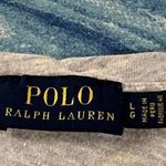 Ralph Lauren Polo  Gray V-Neck T-Shirt-size Large Photo 4