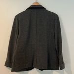 Catherine Malandrino Large Charcoal Gray 3/4 Length Sleeve Blazer Jacket Photo 8