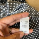 Rag and Bone Black/White Silk Shirt Dress Photo 7