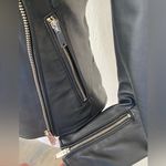 Classic Leather Moto Jacket European Lot 78 Biker Black Motorcycle Jacket XS Photo 8