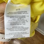 BCBGMAXAZRIA Lime Yellow Strappy Mini Shift Dress Size Small Sundress Pockets Photo 7