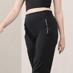Athleta high rise Trekkie joggers pants black 2 Photo 0