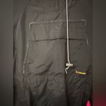 Columbia 🎄Vintage Black Anorak windbreaker Jacket with Pink Accents Photo 2