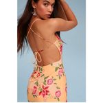 Finders Keepers NWT Exclusive Arcadia Mini Dress Glow Floral open back Photo 2