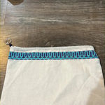 Tory Burch NEW  Drawstring Accessories Travel Storage Cotton Beige Photo 3