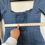 House Of CB  'Malika' Blue Tartan Corset Mini Dress‎ NWOT size M Plus cup Photo 7