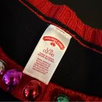 Holiday Time  Black Sweater with Colorful Tassels ugly Christmas sweater Photo 3