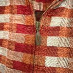 Christopher & Banks  Tan‎ And Orange Vest Photo 3