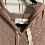 Hopely Baby Doll Mocha Hoodie | NWT | Size Medium | Soft & Lightweight Brown Photo 2
