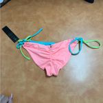 B. Swim Punchy Multi Bikini Bottom Blue Size M Photo 1