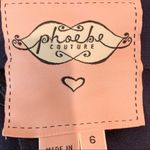 Phoebe Couture  leather sequin sheath bodycon dress [size 6] Photo 10