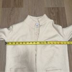 Athleta  Spirit Magnolia White Wool & Cashmere Wrap Sweater - Size XS Photo 4