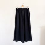 Adrianna Papell  Wide Leg Evening Pants in Black Size 12 Photo 2