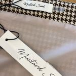 Mustard Seed Womens Houndstooth Sweetheart Neck Button-Up Vest Brown Small NWT Photo 4